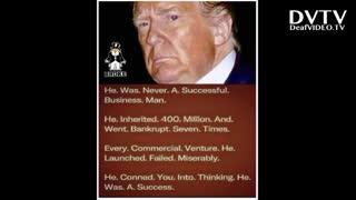 Trump Was Never A Successful Business Man!