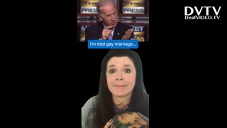 Biden is anti-gay marriage!!