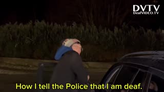How I tell Police that I am deaf.