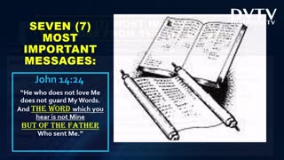 7 MOST IMPORTANT MESSAGES= (7MMM)