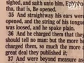 Bible's said word Deaf... So Can you tell me why? Thanks 
