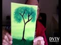 Practiced tree painting