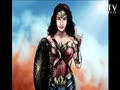 Wonder Woman artwork with ASL.