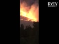 Wildfire at Warm Springs Rez
