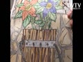 Finish coloring (flowers)