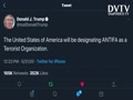 Yay! Will consider ANTIFA as aTERRORIST ORGANIZATION!!!!