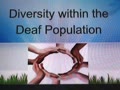 ***Diversity within the Deaf Population***