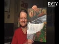 enjoy to paint waterfalls picture