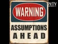 Warning Assumptions ahead Lol