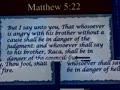 For J.W. *** Matthew 5:22 .***