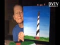 Paint three Lighthouse pictures