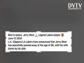 RIP Legend NBA Jerry West