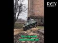 He drove in Miniature Army Tank