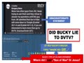 DID BUCKY LIE TO DVTV? WATCH...