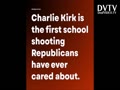 The Republicans led by Donald Trump have canonized Charlie Kirk - letting him lay in state at the DC Rotunda, building a statue of him - both Dems and Republicans have stated how terrifying and unconscionable this murder was yet