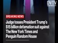 Judge tossed Trump's 15 billion defamation suit