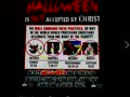 Halloween is NOT accepted by Christ!